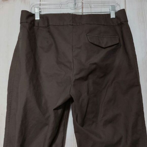 Ann Taylor Pants Ladies 10 Brown Chino - Picture 4 of 9